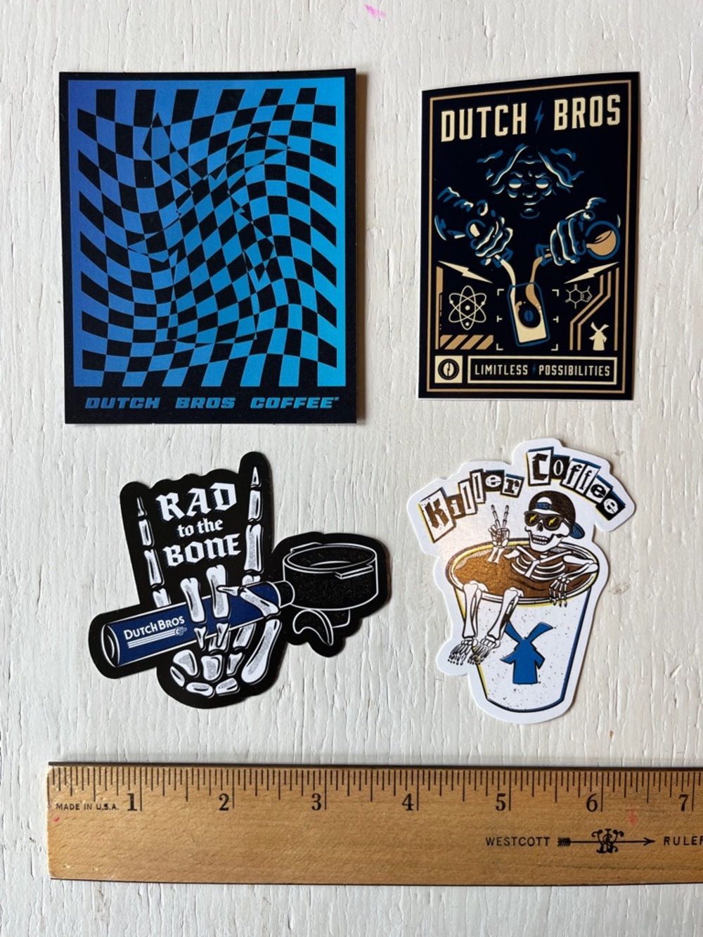 Dutch Bros Collectible Sticker Set